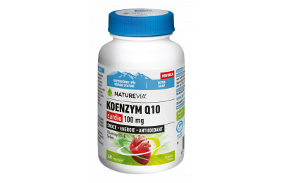 NatureVia Koenzym Q10 Cardio 100 mg cps.60
